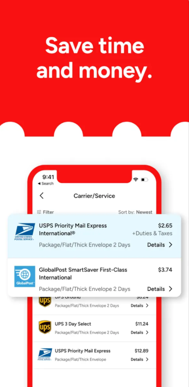 Stamps iOS screenshot 1